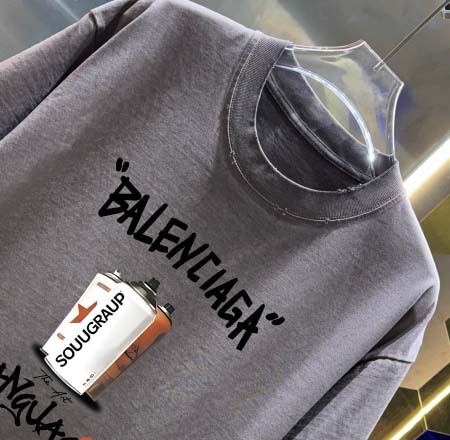2026年1月22日新作Balenciaga 半袖 tシャツ高品質人気商品/誕生日プレゼント/FF工場