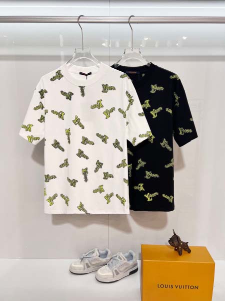 2026年1月27日新作Louis vuitton半袖 tシャツ高品質人気商品/誕生日プレゼント/FF工場