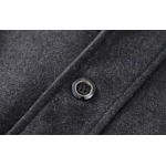 2026年1月4日Prada新作秋冬のダッフルコートに厚手のロングスーツビジネス紳士人気商品/TY工場