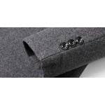 2026年1月4日Prada新作秋冬のダッフルコートに厚手のロングスーツビジネス紳士人気商品/TY工場