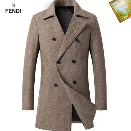 2026年1月4日Fendi新作秋冬のダッフルコートに厚手の...