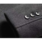 2026年1月4日Hermes新作秋冬のダッフルコートに厚手のロングスーツビジネス紳士人気商品/TY工場