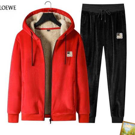 2026年1月8日新作Loewe 冬のウール/暖です上下セッ...