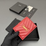 2026年1月12日新作高品質Saint Laurent財布 w11×h8.5×d3cm     /GQ工場