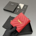 2026年1月12日新作高品質Saint Laurent財布  w10.5×h8.5×d2.5cm     /GQ工場