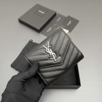 2026年1月12日新作 高品質Saint Laurent財布w12.5×h10×d2.5cm     /GQ工場