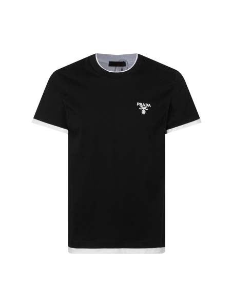 2026年1月15日新作Prada半袖 tシャツ高品質人気商...