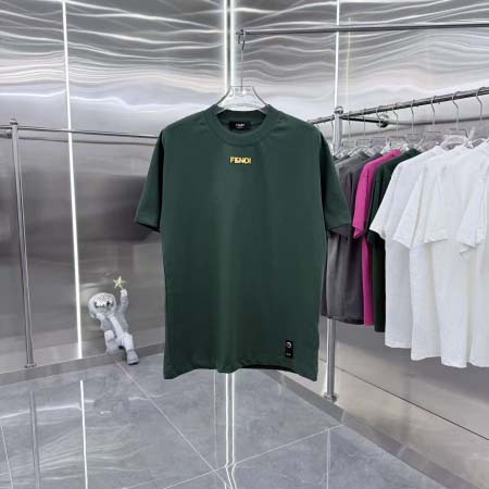 2026年1月15日新作FENDI半袖 tシャツ高品質人気商...