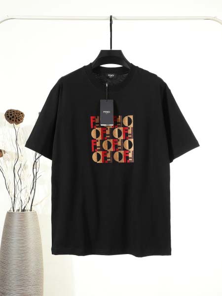 2026年1月16日新作Fendi半袖 tシャツ高品質人気商...