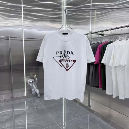 2026年1月20日新作PRADA半袖 tシャツ高品質人気商...