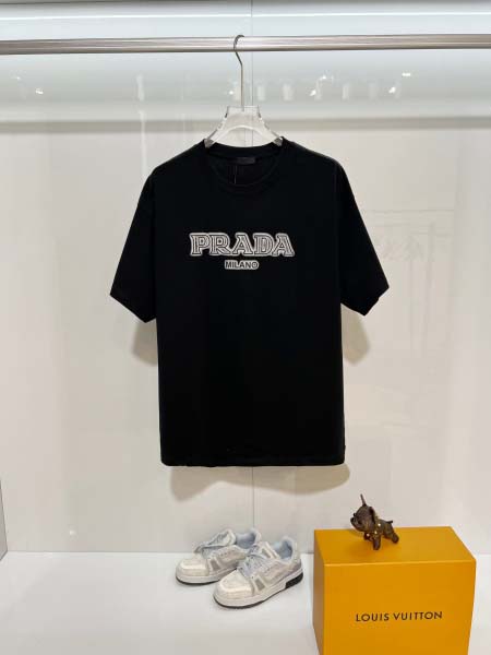 2026年1月20日新作PRADA半袖 tシャツ高品質人気商...