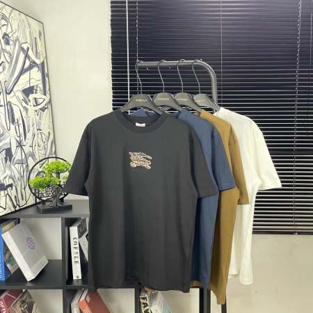 2026年1月20日新作Burberry半袖 tシャツ高品質...