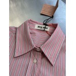 2026年1月23日新作Miu Miuシャツ高品質人気商品/誕生日プレゼント/FF工場