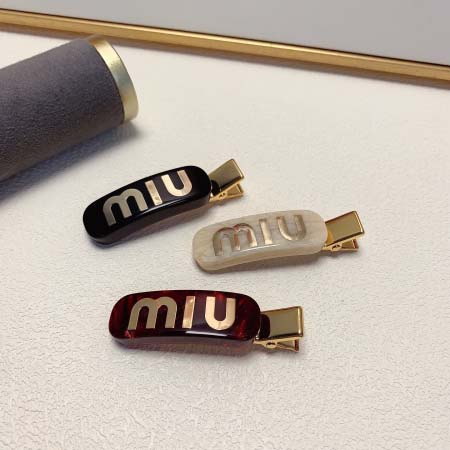 2026年2月5日入荷新品miumiuヘアピンギフト/誕生日/記念品/アクセサリーxin工場