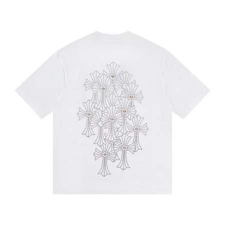 2026年4月13日春夏入荷新作Chrome Hearts短袖Tシャツ人気商品/BG工場