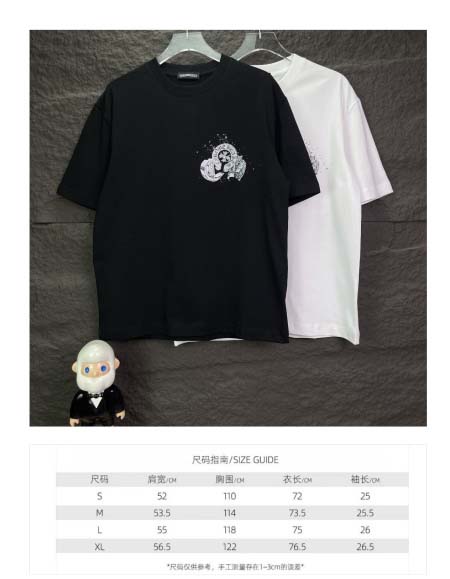 2026年4月13日春夏入荷新作Chrome Hearts短袖Tシャツ人気商品/BG工場