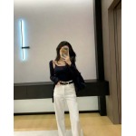 2026年4月9日入荷早春新作Miumiuジーパン女性用ファッション/誕生日プレゼント/贈り物 can工場