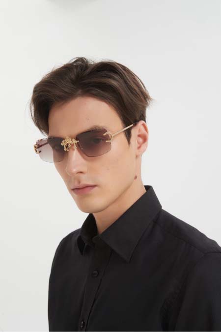 2026年2月19日新品CARTIER原版復刻サングラスギフト/誕生日/記念品/アクセサリーXY工場