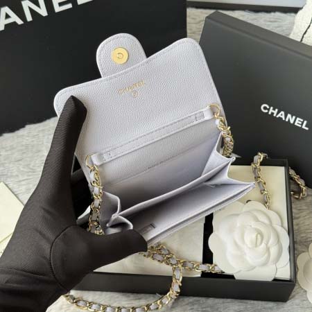2026年2月19日新作高品質Chanelバッグsize：8.5*12.5*2.5cm /LYS工場