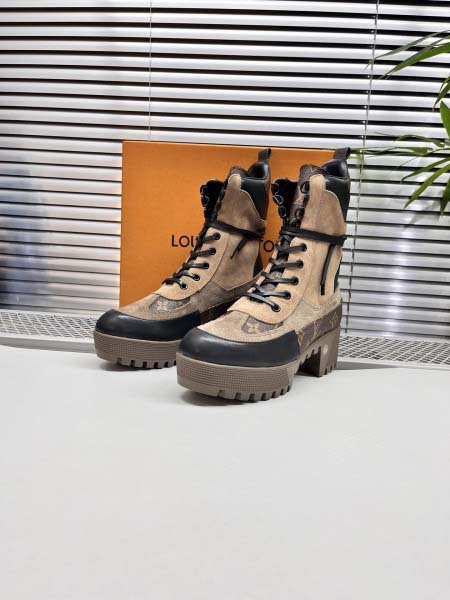2026年2月21日入荷新作Louis Vuitton女性靴人気商品★/誕生日プレゼント/流行/高品質/JY工場Size:35-42