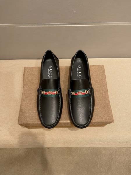 2026年2月25日入荷新作Gucci男性用靴人気商品★/誕生日プレゼント/流行/高品質/JY工場Size:37-45