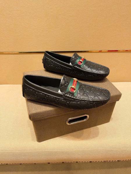 2026年2月25日入荷新作Gucci男性用靴人気商品★/誕生日プレゼント/流行/高品質/JY工場Size:37-45