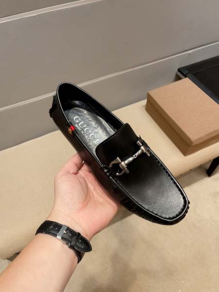 2026年2月25日入荷新作Gucci男性用靴人気商品★/誕生日プレゼント/流行/高品質/JY工場Size:37-45