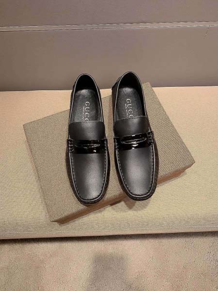 2026年2月25日入荷新作Gucci男性用靴人気商品★/誕生日プレゼント/流行/高品質/JY工場Size:37-45