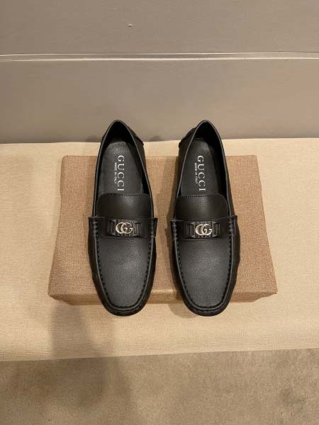 2026年2月25日入荷新作Gucci男性用靴人気商品★/誕生日プレゼント/流行/高品質/JY工場Size:37-45