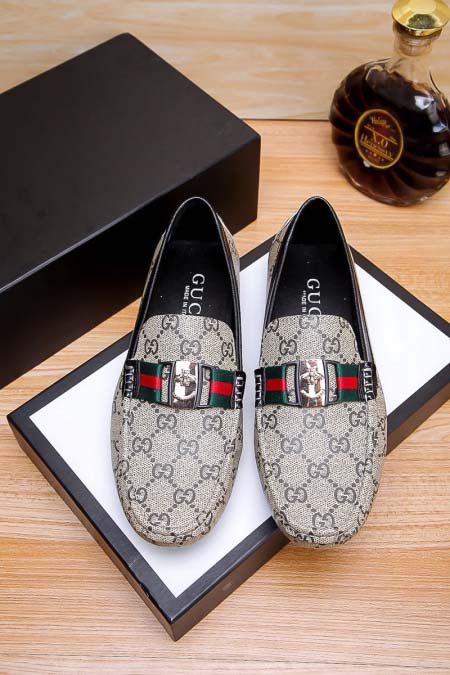 2026年2月25日入荷新作Gucci男性用靴人気商品★/誕生日プレゼント/流行/高品質/JY工場Size:37-45