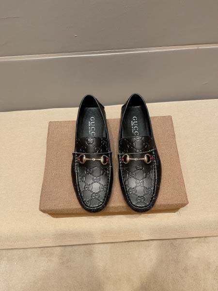 2026年2月25日入荷新作Gucci男性用靴人気商品★/誕生日プレゼント/流行/高品質/JY工場Size:37-45