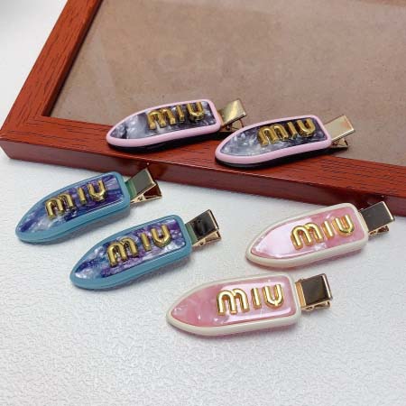 2026年2月5日入荷新品miumiuヘアピンギフト/誕生日...