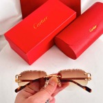 2026年2月19日新品Cartier原版復刻サングラスギフト/誕生日/記念品/アクセサリーXY工場