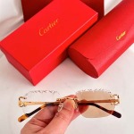 2026年2月19日新品Cartier原版復刻サングラスギフト/誕生日/記念品/アクセサリーXY工場