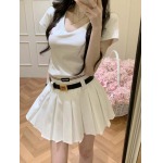 2026年2月26日入荷早春新作Miumiuハーフスカートファッション/誕生日プレゼント/贈り物 can工場