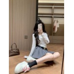 2026年2月26日入荷早春新作Miumiuハーフスカートファッション/誕生日プレゼント/贈り物 can工場