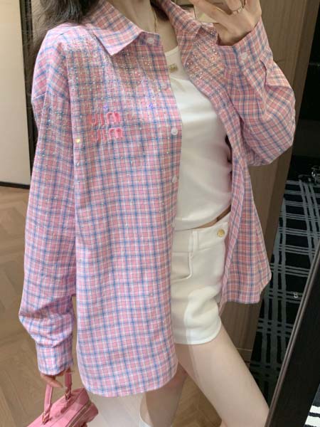 2026年2月26日入荷早春新作Miumiuシャツファッショ...