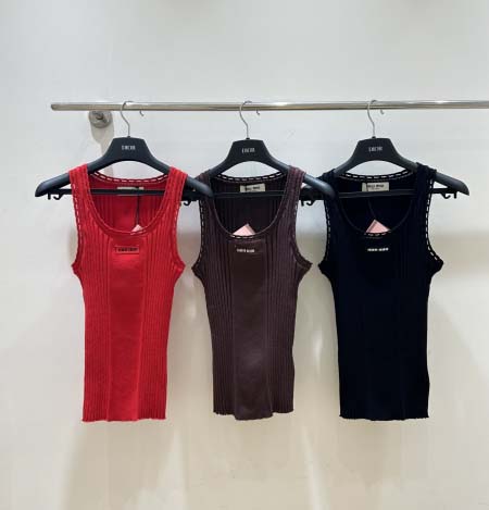 2026年2月26日入荷早春新作miumiuチョッキファッシ...