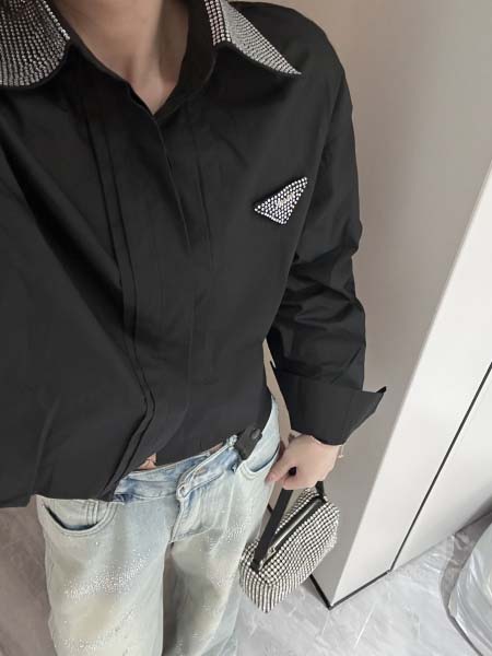 2026年2月26日入荷早春新作Pradaシャツファッション...