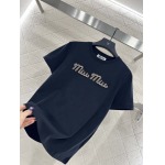 2026年2月26日入荷早春新作 miumiu半袖 tシャツファッション/誕生日プレゼント/贈り物 can工場