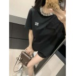 2026年2月26日入荷早春新作 miumiutシャツファッション/誕生日プレゼント/贈り物 can工場