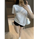 2026年2月26日入荷早春新作 miumiutシャツファッション/誕生日プレゼント/贈り物 can工場