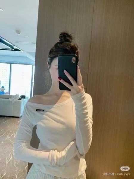 2026年3月6日入荷早春新作Miumiutシャツファッション/誕生日プレゼント/贈り物 can工場