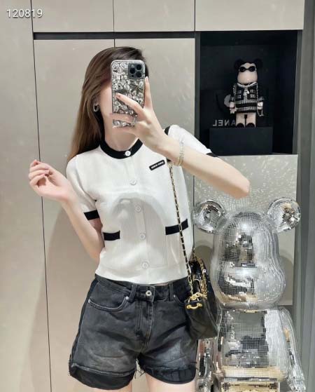 2026年3月6日入荷早春新作 Miumiuニット半袖女性用ファッション/誕生日プレゼント/贈り物 can工場