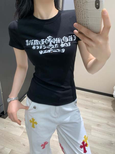 2026年3月6日入荷早春新作Chrome hearts半袖女性用ファッション/誕生日プレゼント/贈り物 can工場