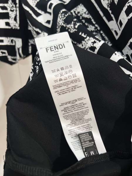 2026年3月17日新作FENDI半袖 tシャツ人気商品/誕生日プレゼント/FF工場