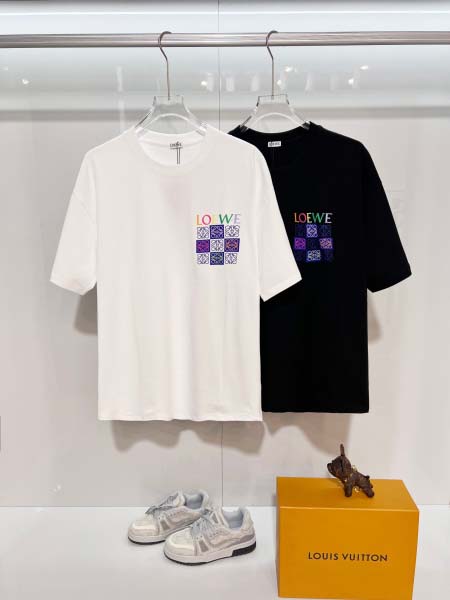 2026年3月17日新作LOEWE半袖 tシャツ人気商品/誕生日プレゼント/FF工場