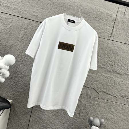 2026年3月17日新作Fendi半袖 tシャツ人気商品/誕生日プレゼント/FF工場