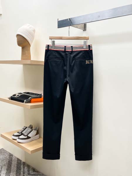 2026年3月19日春夏新作Burberryスラックス原版復刻高級素材/A5工場