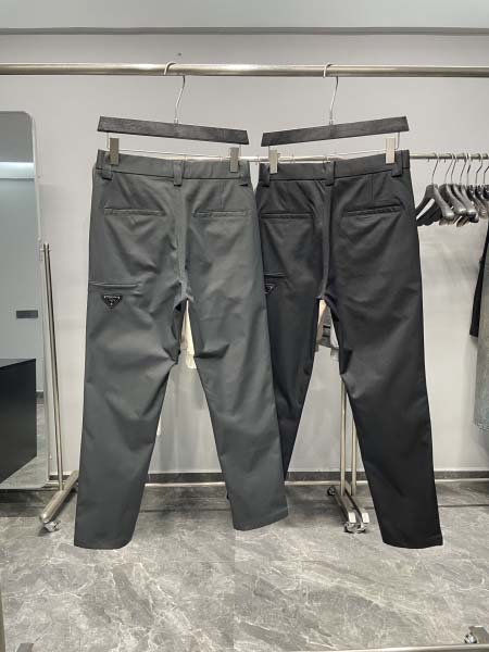 2026年3月19日春夏新作Pradaスラックス原版復刻高級素材/A5工場